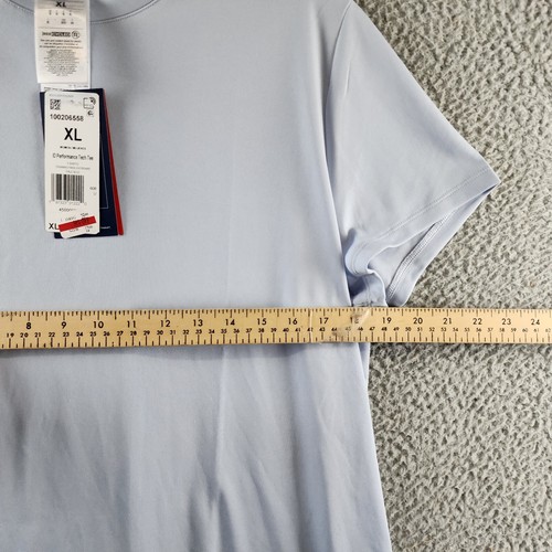 Reebok Active Identity Performance Logo Tech T-Shirt Women's XL Pale Blue S/S - Picture 10 of 15