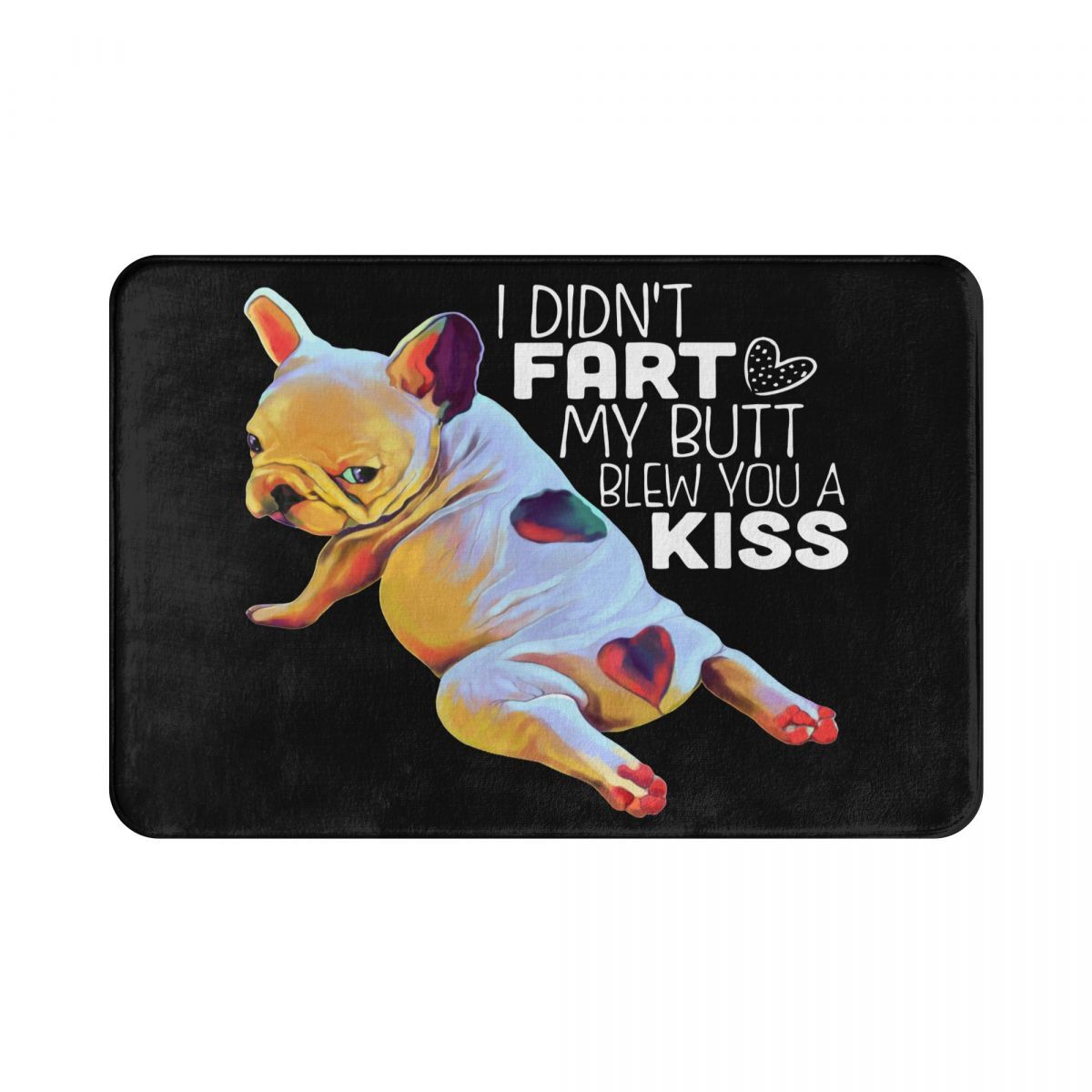 French Bulldog Gifts Funny Frenchie Dogs Doormat Rectangle Bedroom Door Mat - Picture 7 of 7