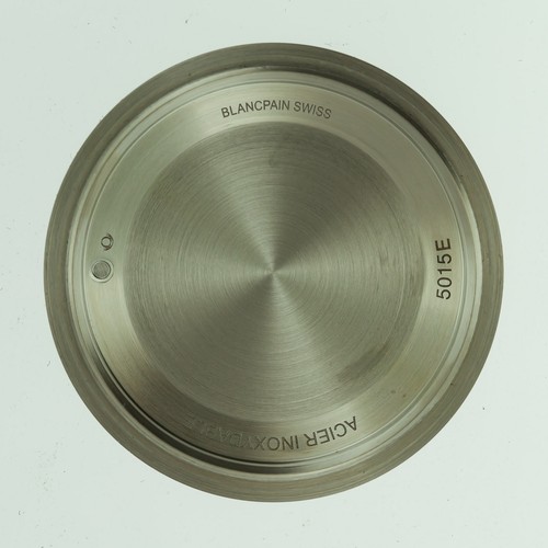 Blancpain Fifty Fathoms Ref 5015D-1140-52B Men’s Stainless Steel Blue Flinqué - Picture 18 of 24