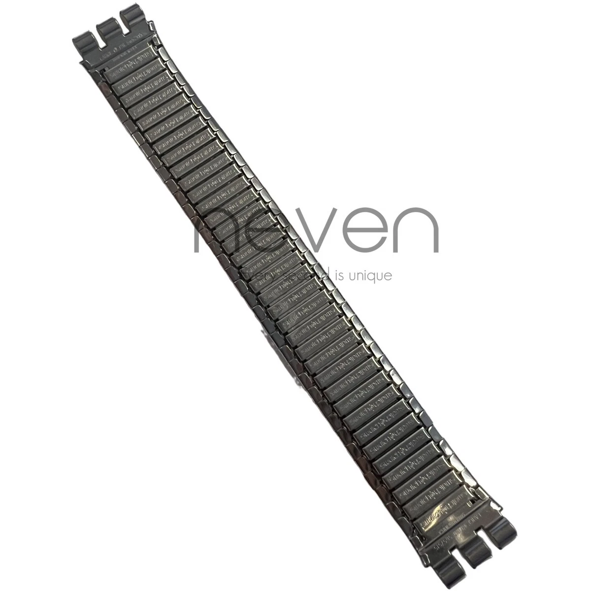 SWATCH BRACELET STRETCH STAINLESS STEEL SILVER 23MM