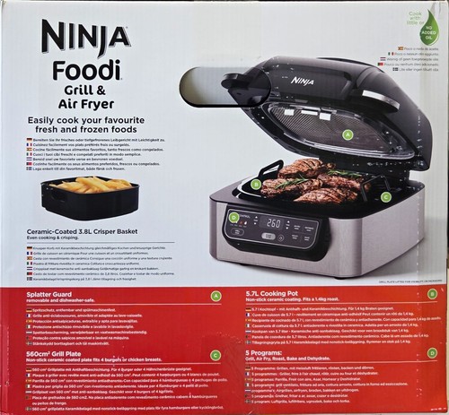 Ninja foodi AG301 Heißluftfriteuse AirFryer Grill Dörrautomat - Picture 2 of 5