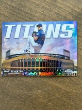 2023 Topps Chrome MAX SCHERZER "Titans" Insert #CT-4