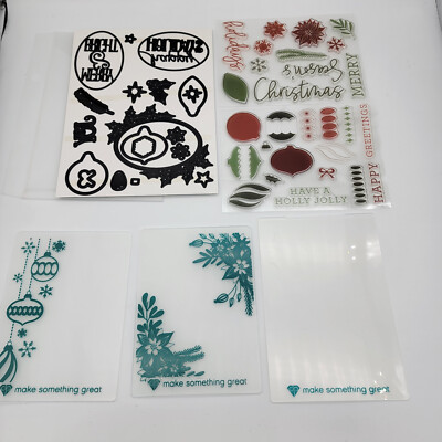 Diamond Press - Holiday - Stamp & and Die Kit