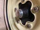 <!--F#f_0-->FX-FJ HOLDEN FRONT AXLE SPINDLE BEARING DUST CAP EACH. MACHINED AND ZINC PLATED<!--F/-->