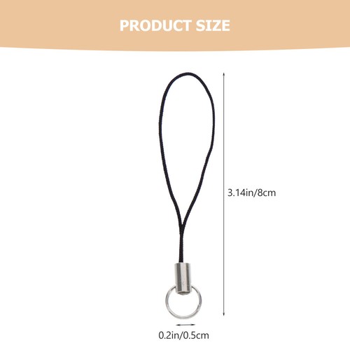 200 Pcs Lanyard Accessories Hanging Rope Theft Strap for - Photo 7 sur 12