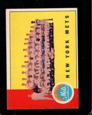 1963 TOPPS #473 METS TEAM VGEX METS *X103028