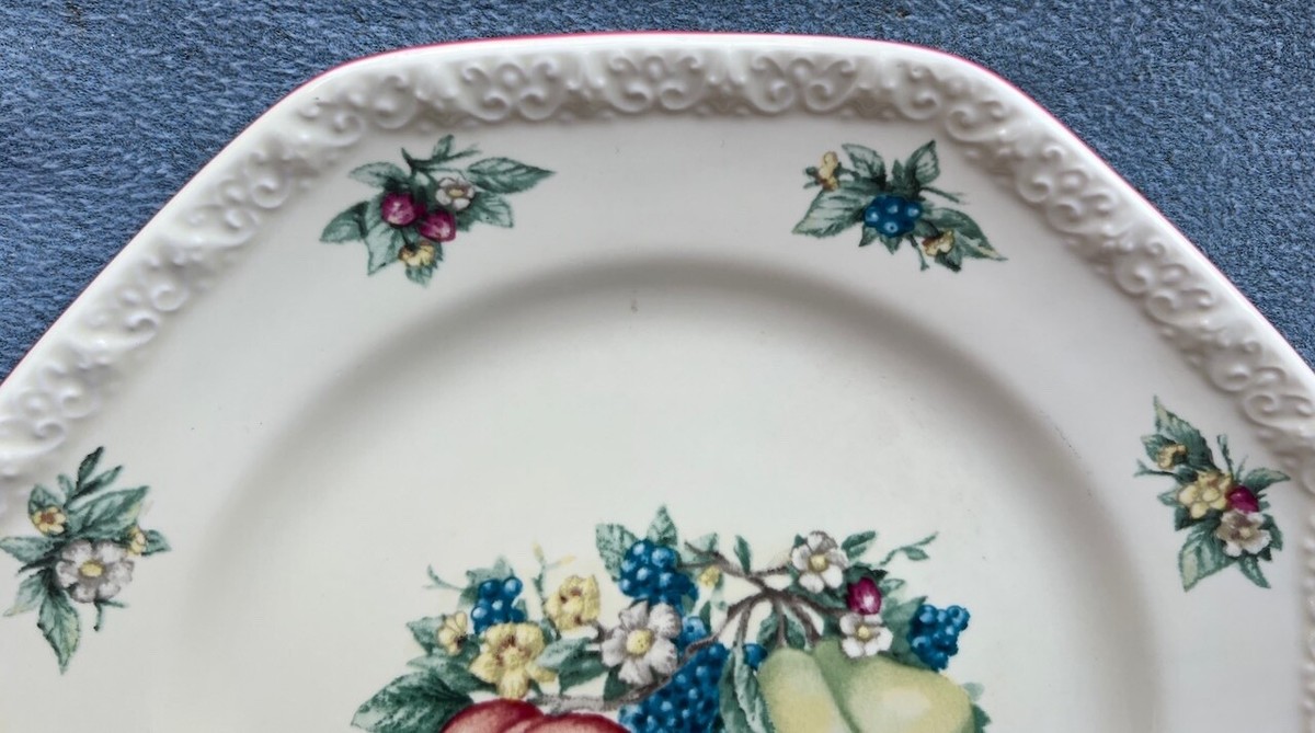 AVON プレート（Sweet Country Harvest ）5枚セット Set of FIVE Avon Sweet Country Harvest Dinner Plates | eBay