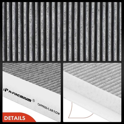 Cabin Air Filter w/Activated Carbon Compatible with Mercedes-Benz Models - - Picture 8 of 9