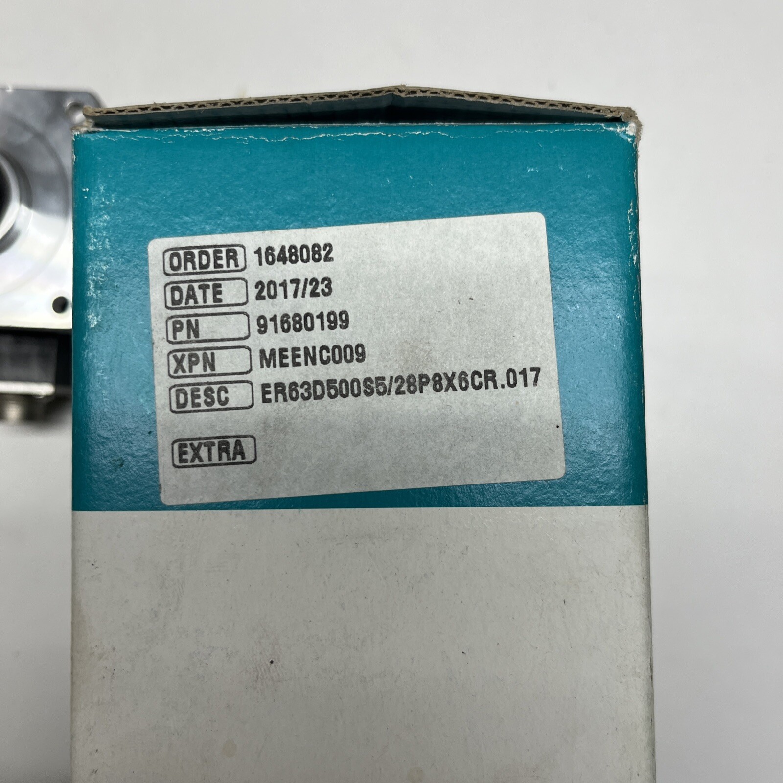 ELTRA 91680199 ROTARY ENCODER SOLID SHAFT 5 PIN (ER63D500S5/28P8X6CR.017) NIB