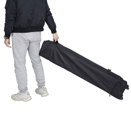 Pop Up Canopy Tent Pre-Assembled Lightweight Adjustable Height White 10 x 10 FT  - Picture 4 of 12