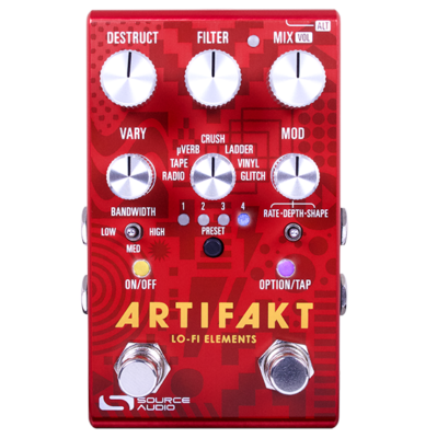 New Source Audio SA280 Artifakt Lo-fi Elements Multi Effects New Source Audio SA280 Artifakt Lo-fi Elements Multi Effects