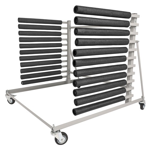 Estante para parabrisas de acero 5-10 ranuras Lite estante de carga de vidrio automático con almohadilla de goma - Imagen 52 de 53
