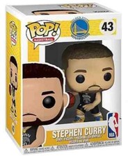 Funko Pop NBA's Golden State Warriors: Stephen Curry Dribble Figure w/ Protector