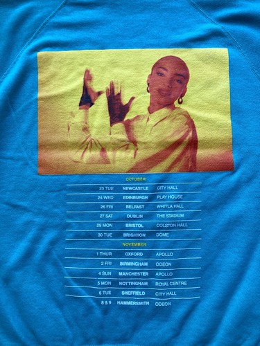 1984 SADE ADU DIAMOND LIFE TOUR SWEATSHIRT r&b funk soul jazz rap hip hop REPRNT - Picture 5 of 6