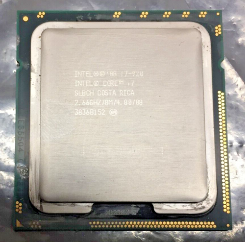 Czterordzeniowy procesor procesora Intel Core i7-920 2,66 GHz (SLBCH)