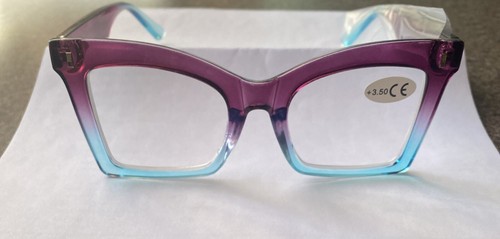 New Cat-Eye Reading Glasses +3.5 - Picture 2 of 2