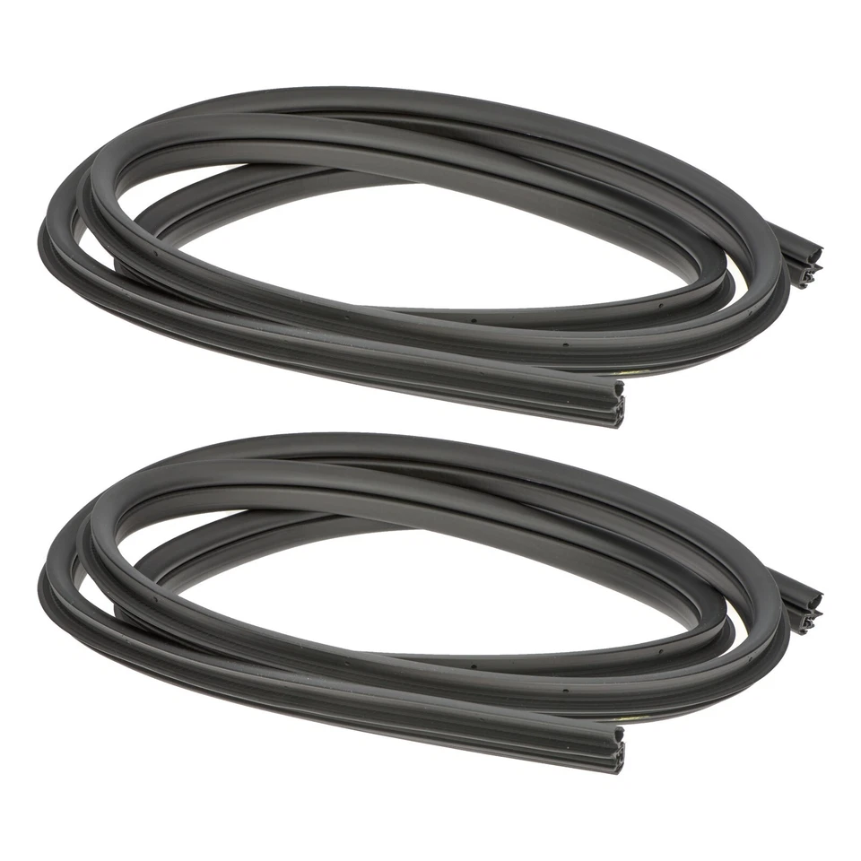 2X 04-10 DODGE RAM 1500 2500 (2) PUERTA DELANTERA APERTURA TIRA METEOROLÓGICA NUEVO MOPAR EE. UU. Foto 3 de 4