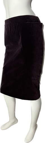YSL by TOM FORD * Landebahn & Anzeigen ICON Aubergine Samt Bleistiftrock 44 12 - Bild 15 von 24