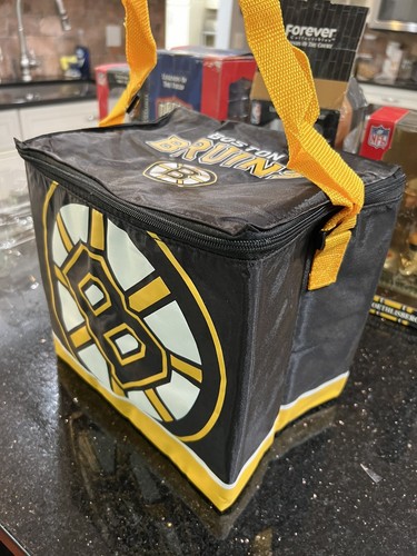 Boston Bruins 12pack aislado NHL Big Logo bolsa de almuerzo foco - Imagen 3 de 4
