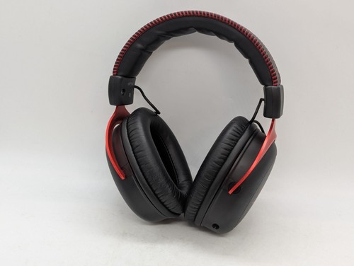 HyperX Cloud II Wireless gaming headset + USB dongle black/red for PC PS5 PS4 B - Picture 2 of 14