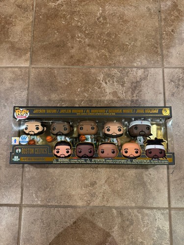 Funko Pop! Boston Celtics Champions 5 Pack Fanatics Exclusive - Bild 1 von 15