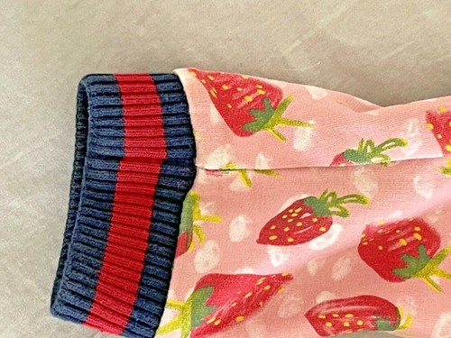 GUCCI Sudadera Manga Larga Estampado Floral de Gato Algodón Rosa/Rojo para Niña Talla 3 - Imagen 7 de 11