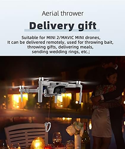 Thrower Air Drop System Delivery Gift Transport Tool for DJI Mavic Mini / Mini 2 - Picture 8 of 10