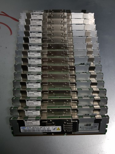 lot of 16 HP ram 398709-071 - HP 8GB FBD DDR2-667 CL5 RoHS server ram hp dl580 - Picture 4 of 4