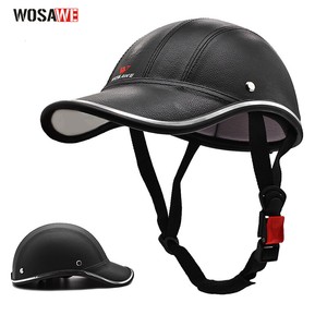 Unisex Baseball Cap Style Motorcycle Bike Safety Helmet Mtb Road Cycling Hat