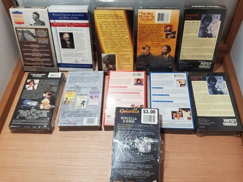 Brand New VHS LoT! (9) Good Will Hunting, Godzilla, WWII Kurt Russell SEALED vtg - Picture 8 of 10