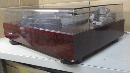 DENON DP-57M Giradischi Trazione Diretta Giradischi Manuale Funzionante Vintage Japan - Foto 4 di 10