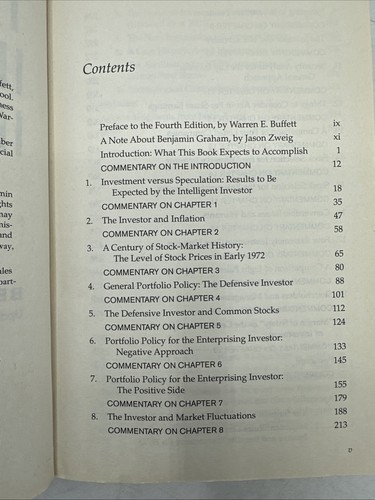 The Intelligent Investor: The Definitive Book on Value Investing - ACCEPTABLE - Imagen 5 de 19