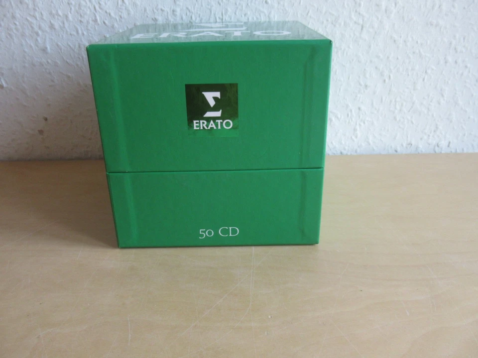 50 Erato Recordings-50er CD Box in Grün-Renaissance, Baroque, Contemporary u.a. - Bild 2 von 4