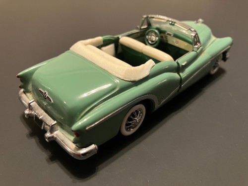 Franklin Mint 1953 Buick Skylark Convertible Light Green Diecast Car 1:43 - Picture 6 of 7