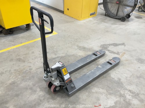 2023 JET PTW-2048B 6,600lbs Manual Material Pallet Jack Forklift Truck bidadoo - Picture 3 of 5