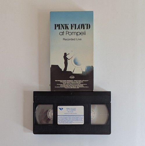 Pink Floyd – At Pompeii / Recorded Live - 1984 Vestron VHS - Imagen 2 de 3