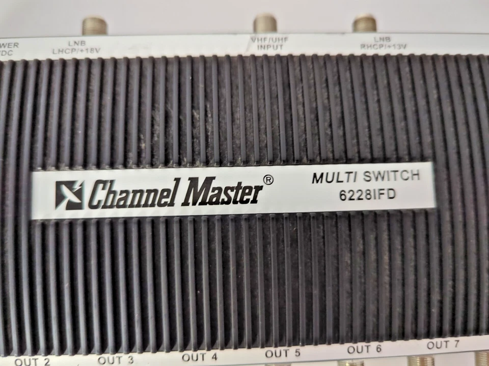 CHANNEL MASTER MULTI SWITCH 6228IFD - Image 3 of 4
