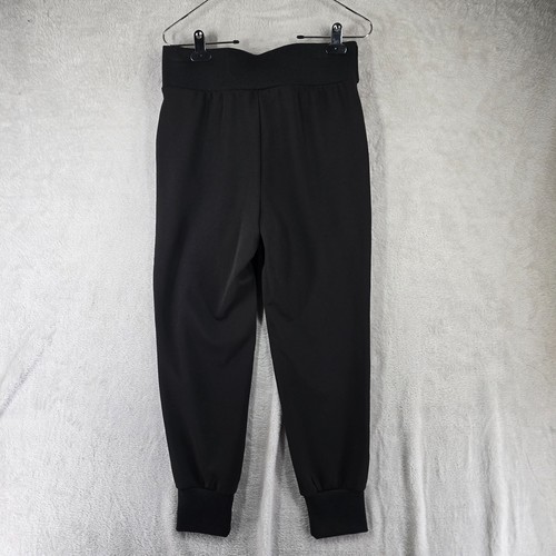 Rewash Mujer Negro Bolsa de Papel Joggers Corbata Cintura Cinturón Pantalones de tiro alto Talla S - Imagen 2 de 9