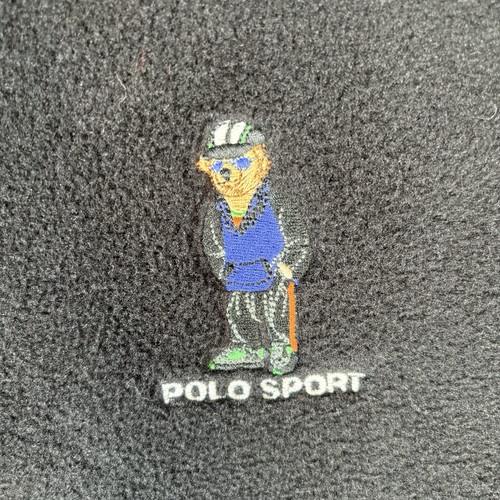 Chaqueta Polo Ralph Lauren Polo Deportivo Polar Años 90 Oso de Peluche 1/4 Cremallera L EE. UU. - Imagen 6 de 8