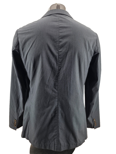 J.CREW Unstructured Blazer Sport Coat Men's Medium (M) Gray 2-Button Twin Vent - Picture 2 of 12