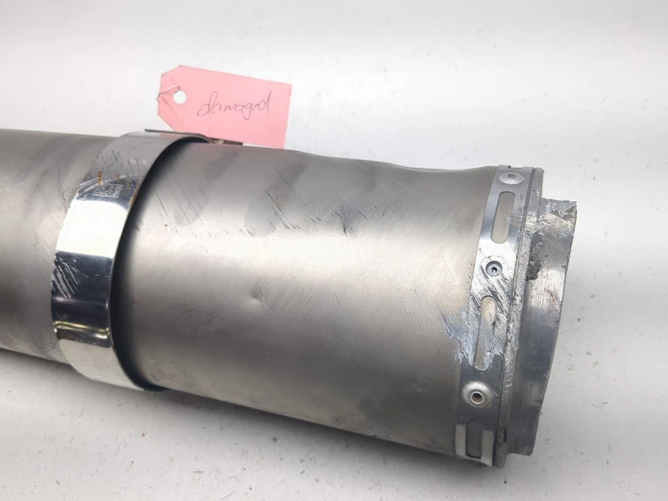 Silenciador silenciador de escape deslizable 97-00 Suzuki GSXR 750 YOSHIMURIA RS-3 Foto 2 de 4