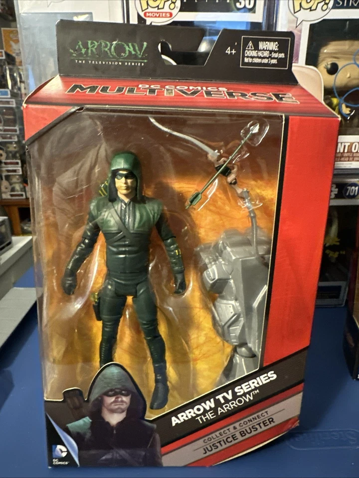 DC Comics Multiverso CW Serie de TV Flecha The Flash Oliver Queen Barry Allen Nuevo Foto 2 de 4