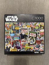 Buffalo Games Star Wars Comic Book Collage 1000 Piece Puzzle New Sealed
