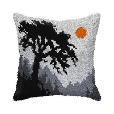Orchidea Latch hook cushion kit Landscape at night 4128