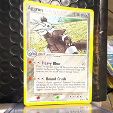Pokemon TCG Aggron 2/92 EX Legend Maker Holo Rare 2006 EN 110HP Stage 2