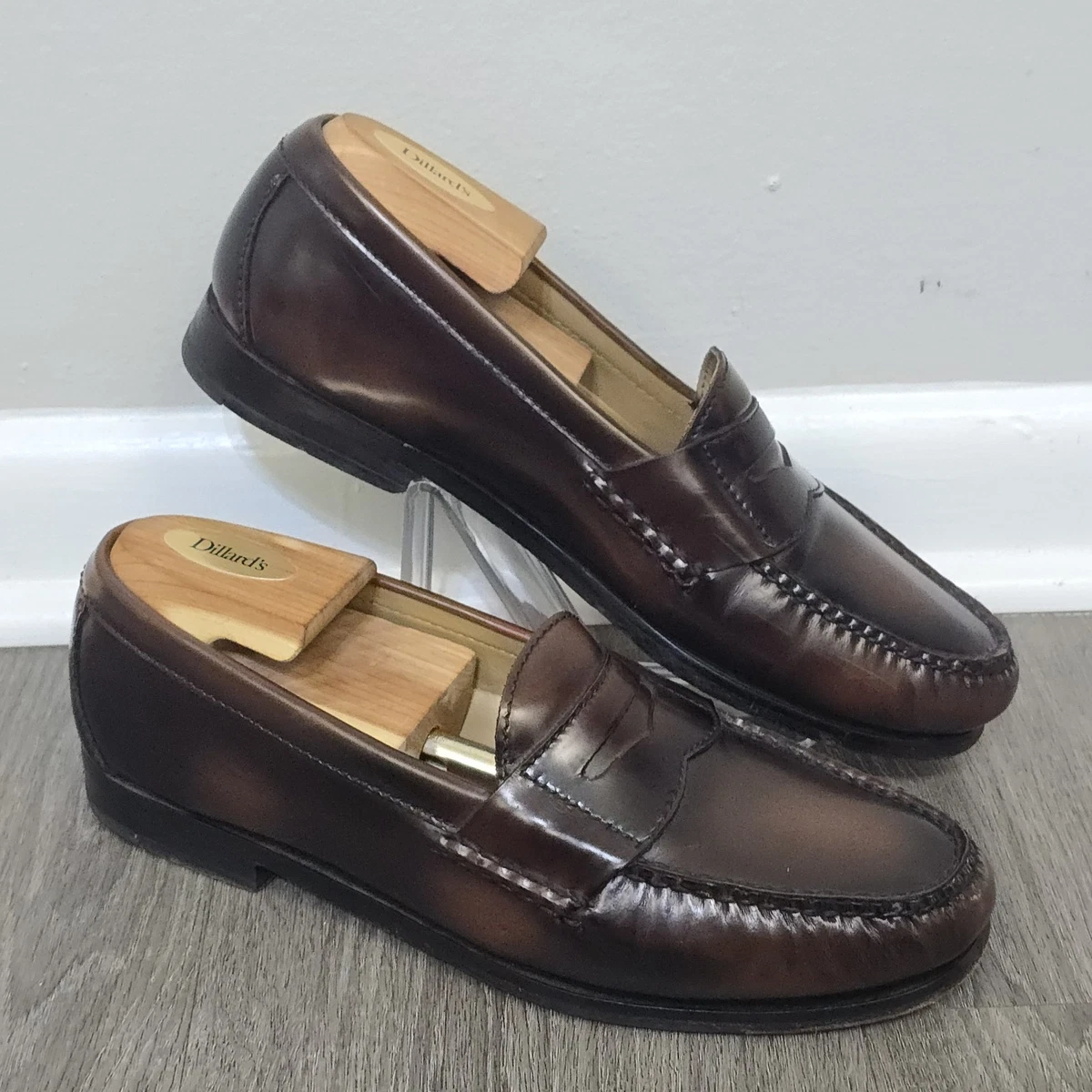 Cole Haan Handsewn Pinch Grand 0s in burgundy Amazon.com | Cole Haan Men main image 2