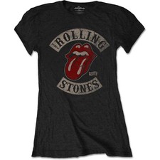Image of Ladies Rolling Stones Tour 1978 Mick Jagger Official T-Shirt Womens