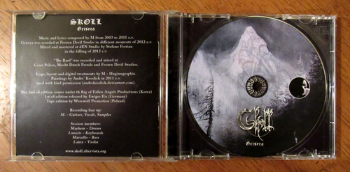 Skoll - Grisera CD (2014) EP mit Bonustrack; Viking Black Metal aus Italien - Bild 3 von 4