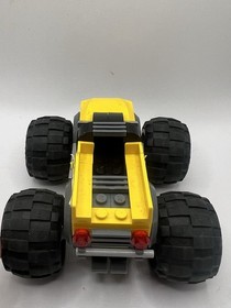 Lego #8670 Racers Jump Master Yellow Monster Truck Missing Frankenstein Sticker