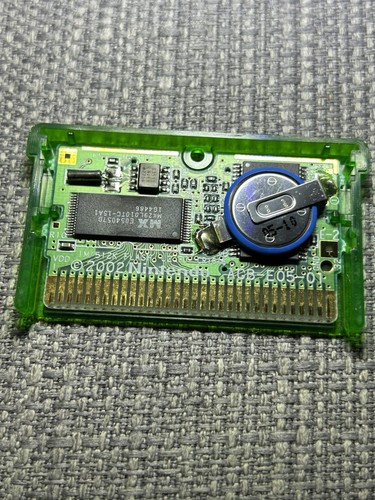 Pokémon Versión Esmeralda Nintendo Gameboy Advance Genuino UK PAL Batería Baja 🪫 - Imagen 8 de 8
